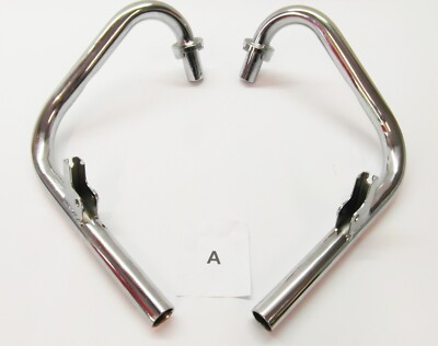 2 x Lenkerhälften Lenker / Set Steering Handle Bar Honda Dax 6 Volt