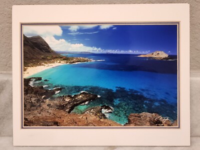 Hawaiian Landmark Images Photograph Makapuu Beach BY Vincent K Tylor 8X10
