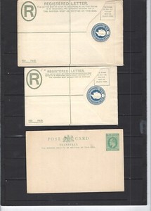 TRANSVAAL-STATIONARY-EDWARD-REGISTERED--M--F-VF-#509