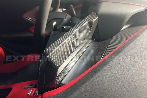 Para Corvette C8 20-Up | Radio GPS Superior de FIBRA DE CARBONO Recorte de Cubierta de Navegación - Imagen 6 de 19