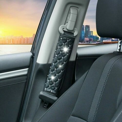 Cinturones y arneses de seguridad tuning negros para coches