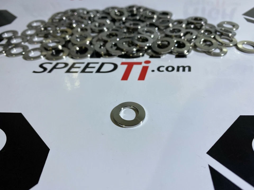 FLAT WASHER Sprint Car 3/8" SAE Titanium Washer .375” id Sprint Car Qty:25