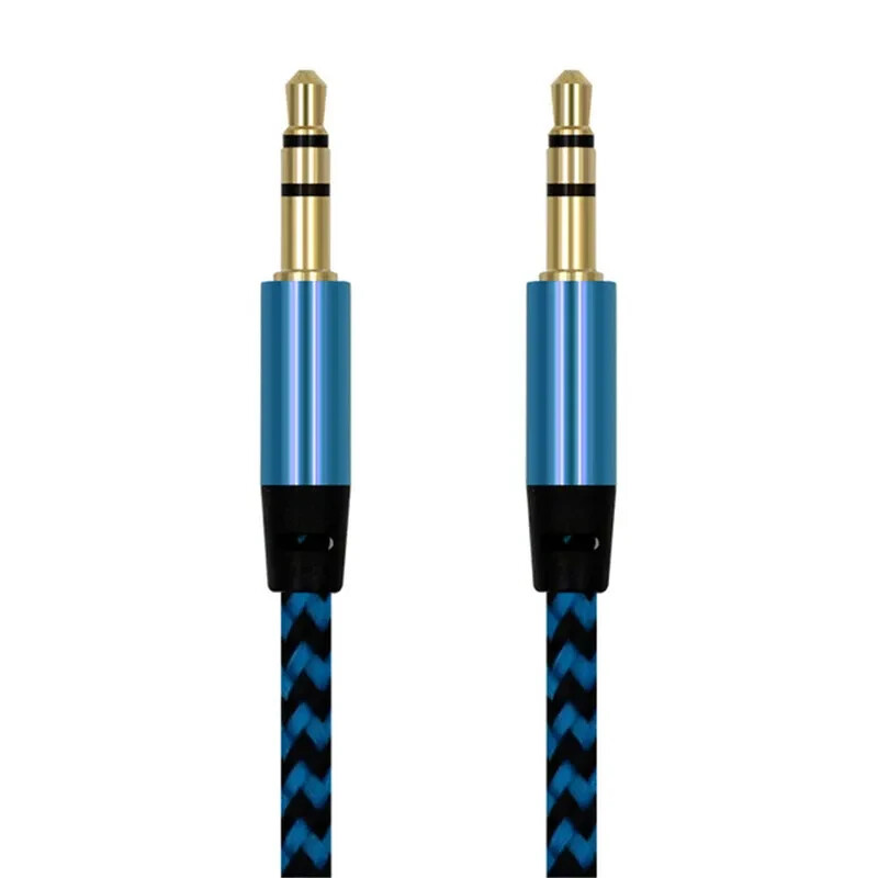 Hama HQ ALU AUX Kabel 3,5 Mm Klinke – 0,5 M, Rot, Aluminiumgehäuse, Nylon-Ummantelung, Für Audio