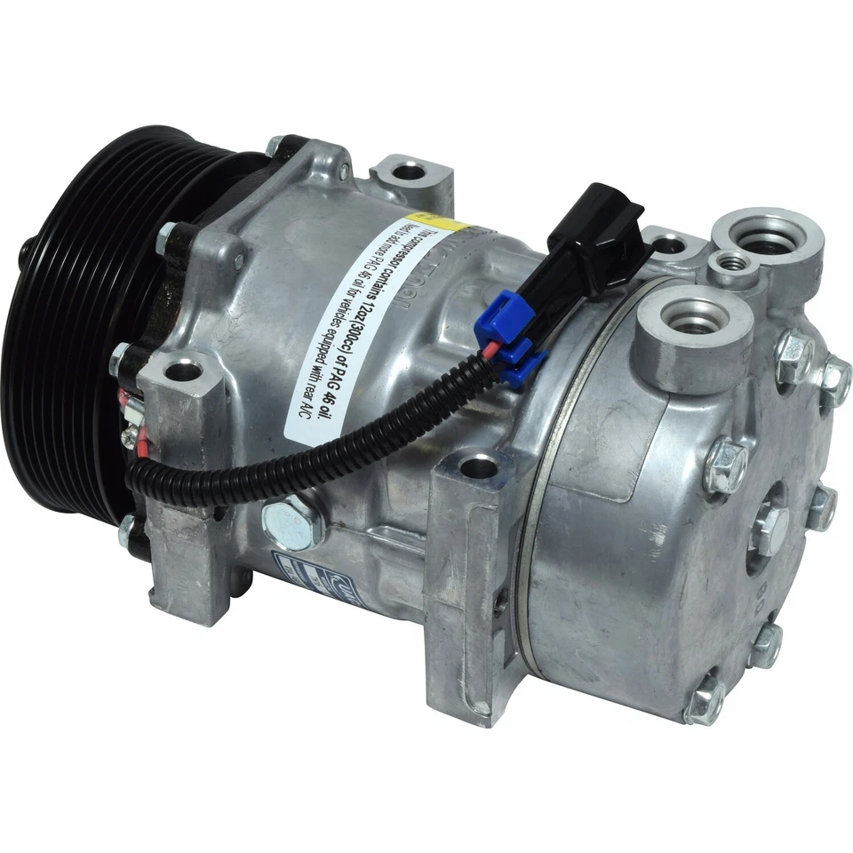 Compresor de aire acondicionado para Kenworth K100E 2001-2003 UAC 2002 Foto 2 de 3