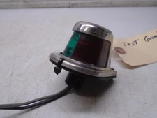 N2e  Chrome Looking Navigation Light Red Green Black Plastic Atwood