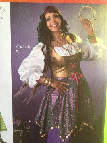 Simplicity Sewing Pattern 2803 Misses / Ladies Gypsy Costumes Size 18W-24W UC - Picture 4 of 4