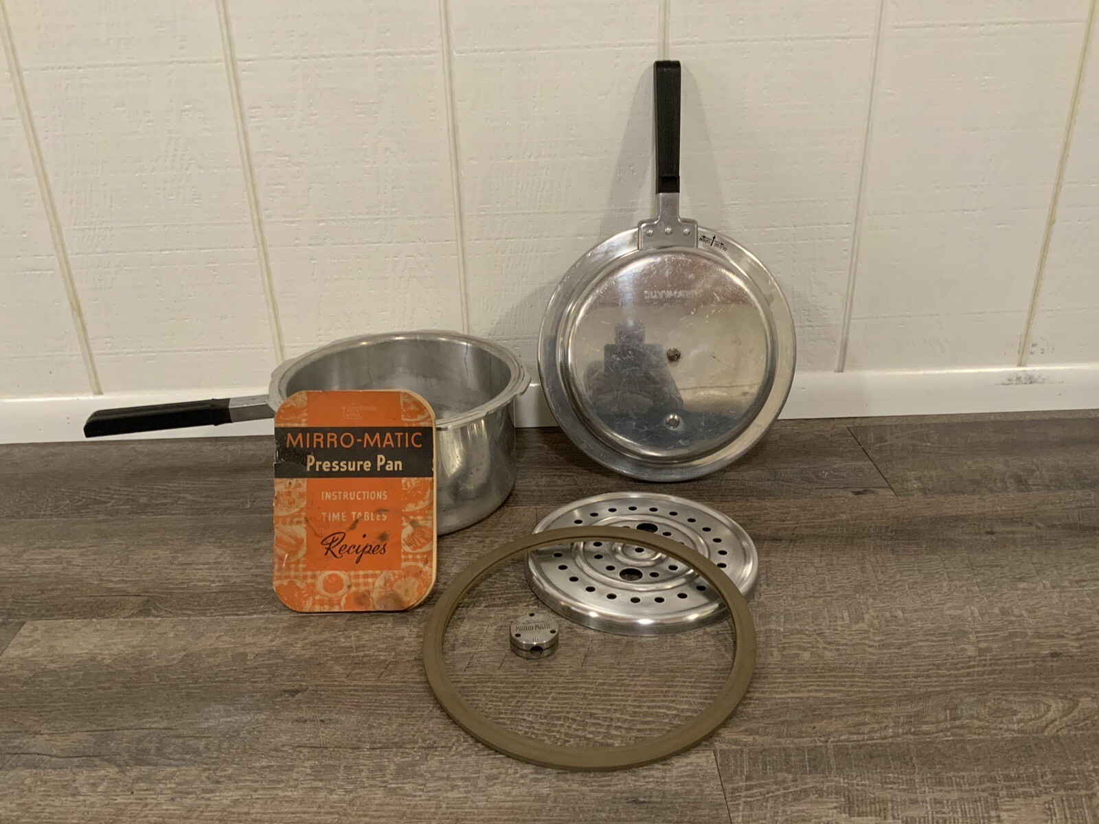 394m 4 Qt Aluminum Complete & Instructions