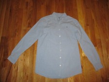 Boys Vineyard Vines Blue Whale Shirt Button Down Shirt Size XL