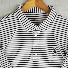 JOHNNIE-O x WHITE SOX Size XL Mens Performance Polo Shirt Wicking Stretchy Golf