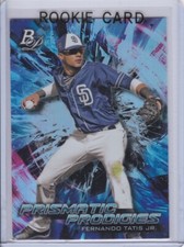 FERNANDO TATIS JR ROOKIE CARD 2018 Bowman Platinum PRISMATIC PRODIGIES Padres RC