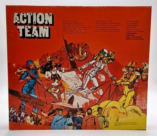 1975 Action Team Action Girl Safari Adventure Set / Hasbro Tortue, NrfB - Photo 2/6
