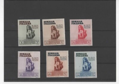 AC413-ITALIAN SOMALIA SECOND EXHIBITION COLONIAL ART NEW SERIES