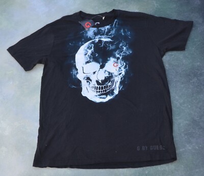 guess skull t shirt