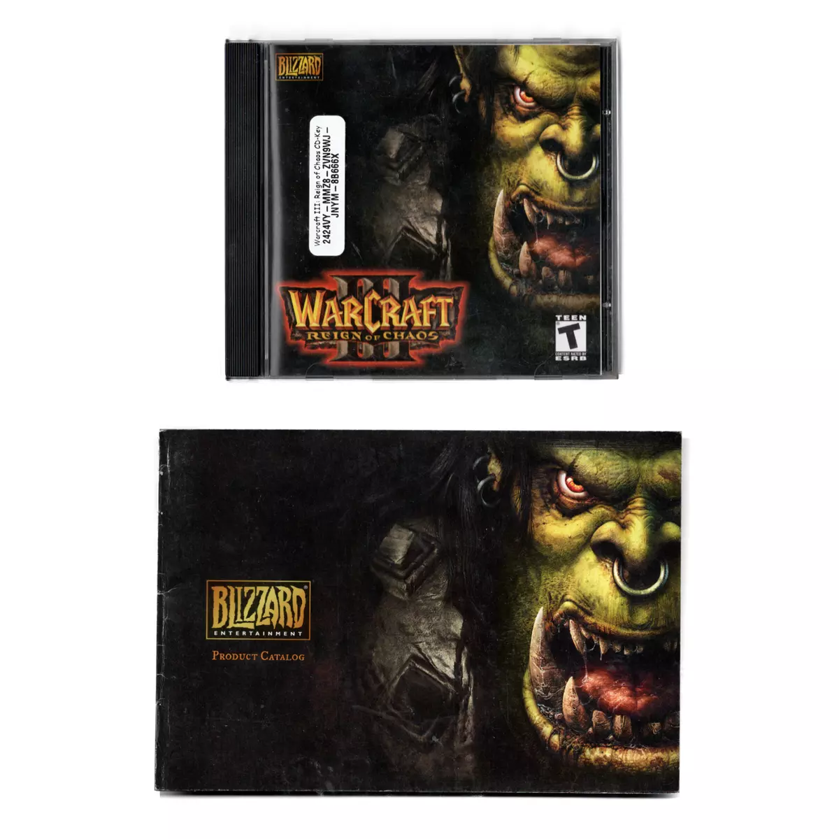 World of Warcraft Cover GAME Case Carton Box and cd NO GAME