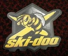 Ski Doo OEM Angry Bee Decal X 484800241 5x6 Sticker Graphic Bombardier Ski-Doo