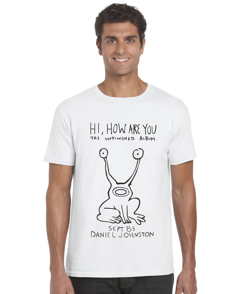 As Worn By Kurt Cobain Hi How Are You Daniel Johnston Unisex T