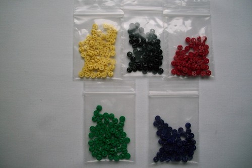 25, 50, 100 ct Micro Mini 4 mm 2 Hole Flat Buttons (Crafts, Doll Clothes, Cards) - Picture 7 of 74