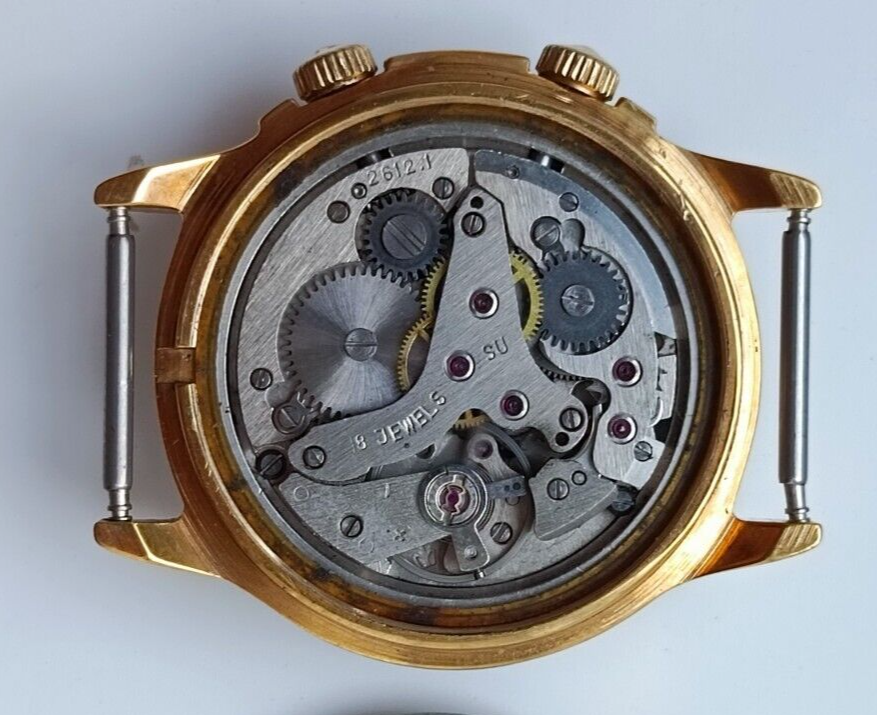 POLJOT Columbus Alarm Gilding Mechanical Vintage USSR eBay