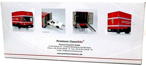 Premium ClassiXXs 1/43 Scale 12203 Mercedes Benz Truck Transporter Porsche Gulf - Foto 6 di 7