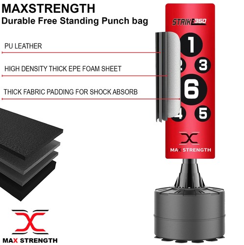 Free Standing Boxing Punching Bag Stand Kick Heavy MMA Martial Art Training - Picture 53 of 178