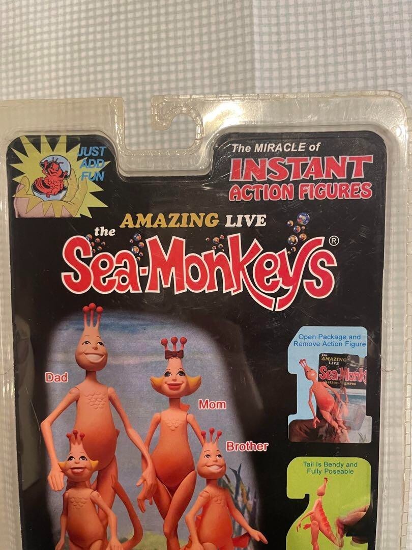 The Amazing Live Sea-Monkeys MOM シーモンキーズ Sea-Monkeys Action Figures The AMAZING LIVE Mother