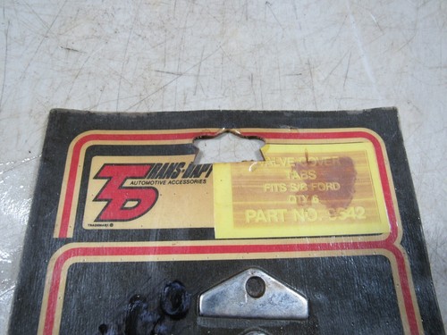 Juego de pestañas de cubierta de válvula Trans-Dapt 9642 bloque pequeño Ford NOS Performance de colección  - Imagen 2 de 4