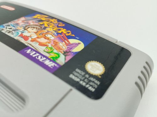Pocky & Rocky / Kiki Kaikai / super nintendo Snes/ Pal / Fr / Fah - Picture 8 of 10