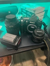 Nikon D D90 Digital SLR Camera - Black w/ AF-S DX 18-105mm Lens & Bag/Filter