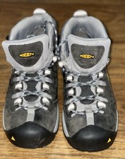 KEEN Utility ASTM F2892-11 EH Waterproof Work Hiking Boot Womens 9 M Gray Blue