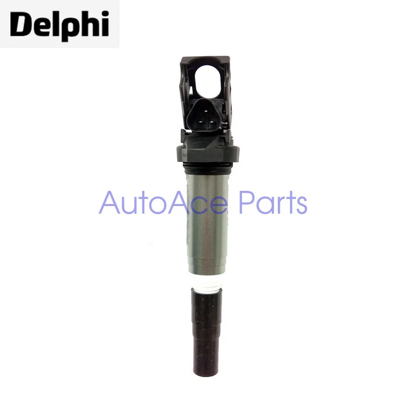 12137575010 OEM Delphi 4x Ignition Coils for MINI Cooper 1.6L L4 R55 R57 PEUGEOT Foto 3 de 4