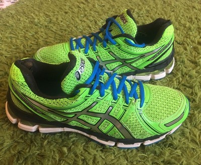asics gel kayano 19 mens green