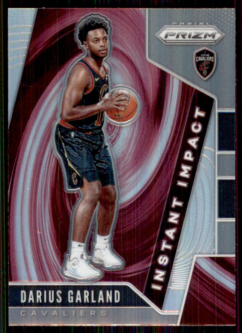 2019-20 Prizm Instant Impact Silver #14 Darius Garland RC Rookie Cavaliers