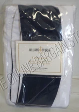 Williams Sonoma Pottery Barn Chambers Washed Linen Border Bed Pillow Sham Stndrd