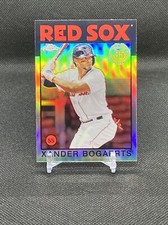 XANDER BOGAERTS 2021 Topps Chrome 1986 Topps Refractors #86BC-8 Boston Red Sox
