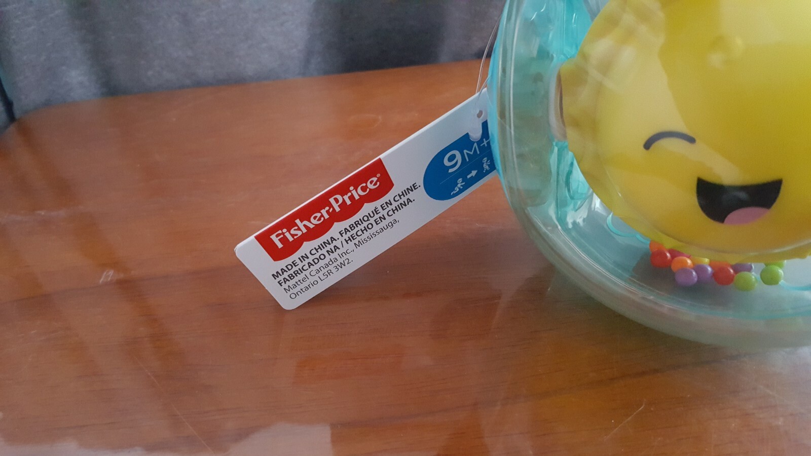 fisher price hello sunshine rattle ball