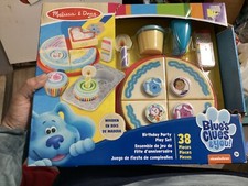 Melissa  Doug Blue's Clues  You Birthday Party Set 38 Pieces NIB