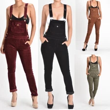 USA Women's Jumpsuits Corduroy Romper Overalls Pants - RJHO446-S6E