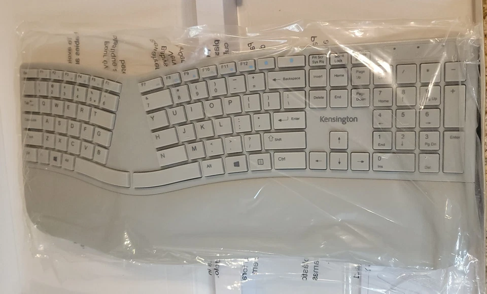 Computer Keyboard - Kensington Pro Fit Ergo Ergonomic - Wireless - Professional - Image 2 of 3