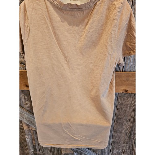 NWOT madewell size medium Carmel brown v neck layering top t shirt teacher M - Picture 3 of 7