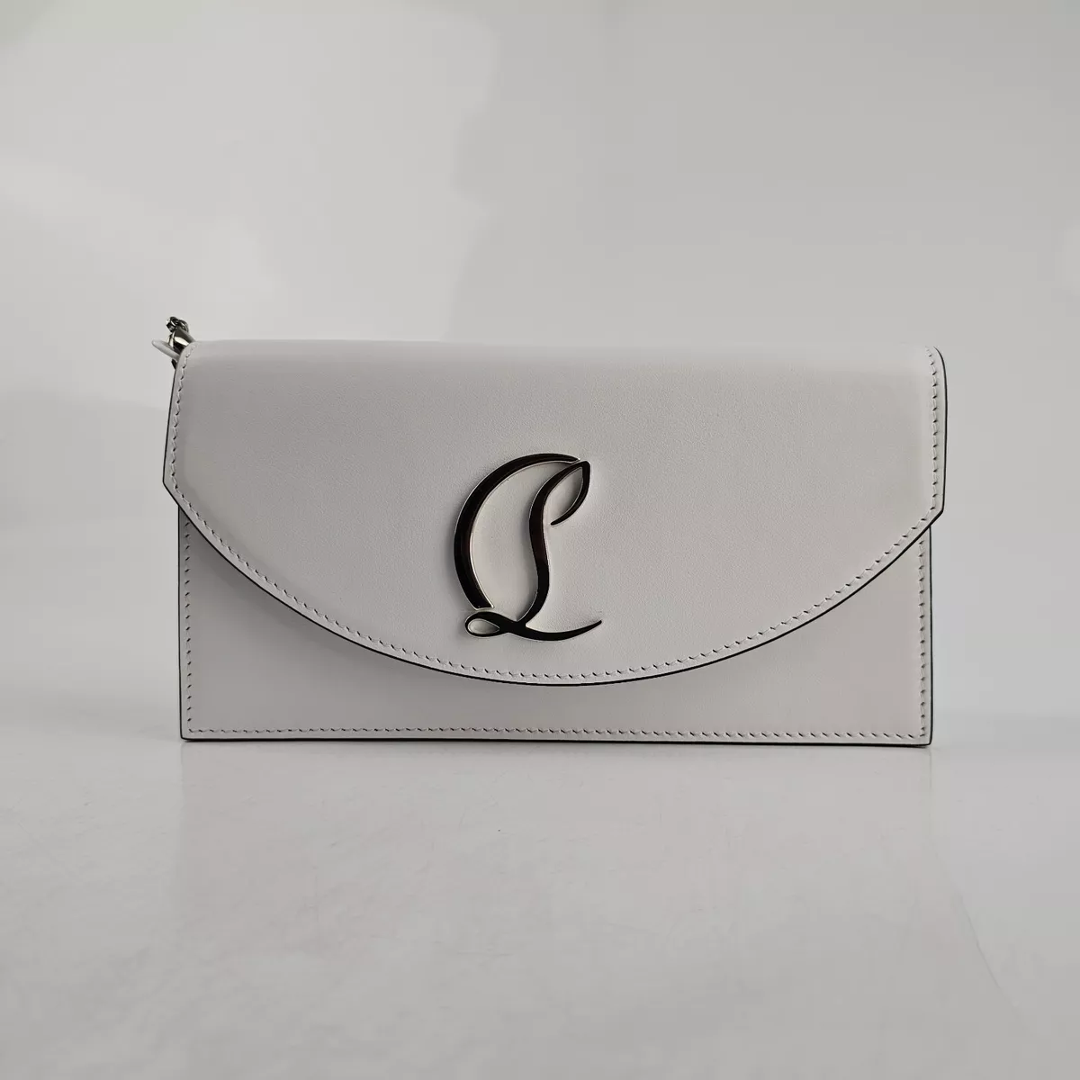 Louboutin white bag clearance