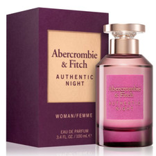 Abercrombie & Fitch Authentic Night Woman EDP 100ml With Free Fragrance Gift