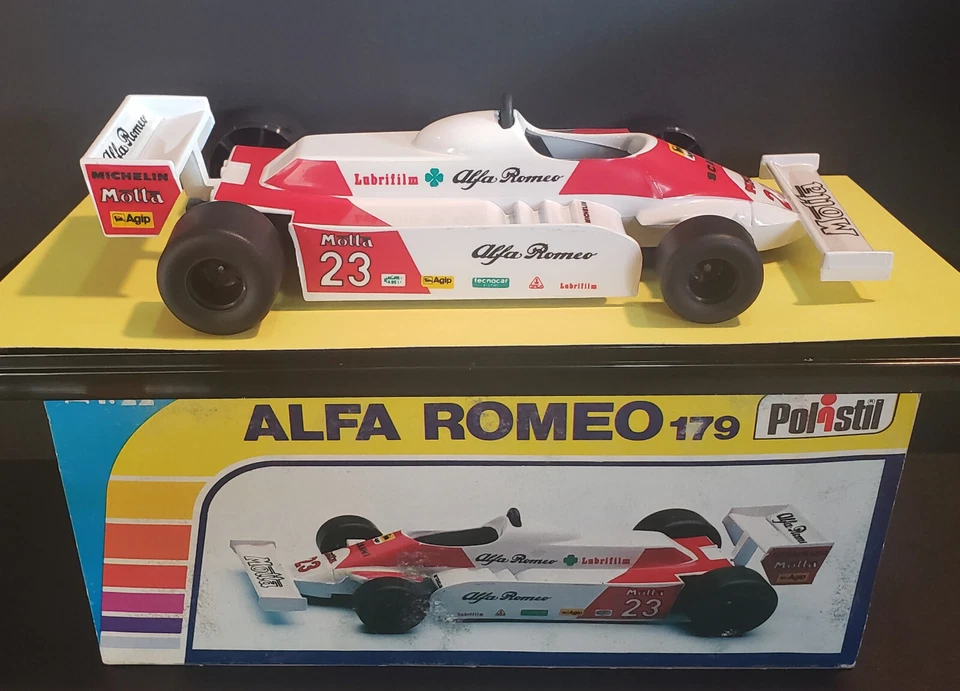 POLISTIL DE ITALIA - 1/24 1980 ALFA ROMEO 179 F1 - BRUNO GIACOMELLI #23 ¡EN ESTUCHE! Foto 3 de 4