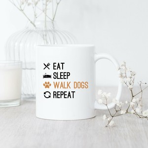 dog walker mug