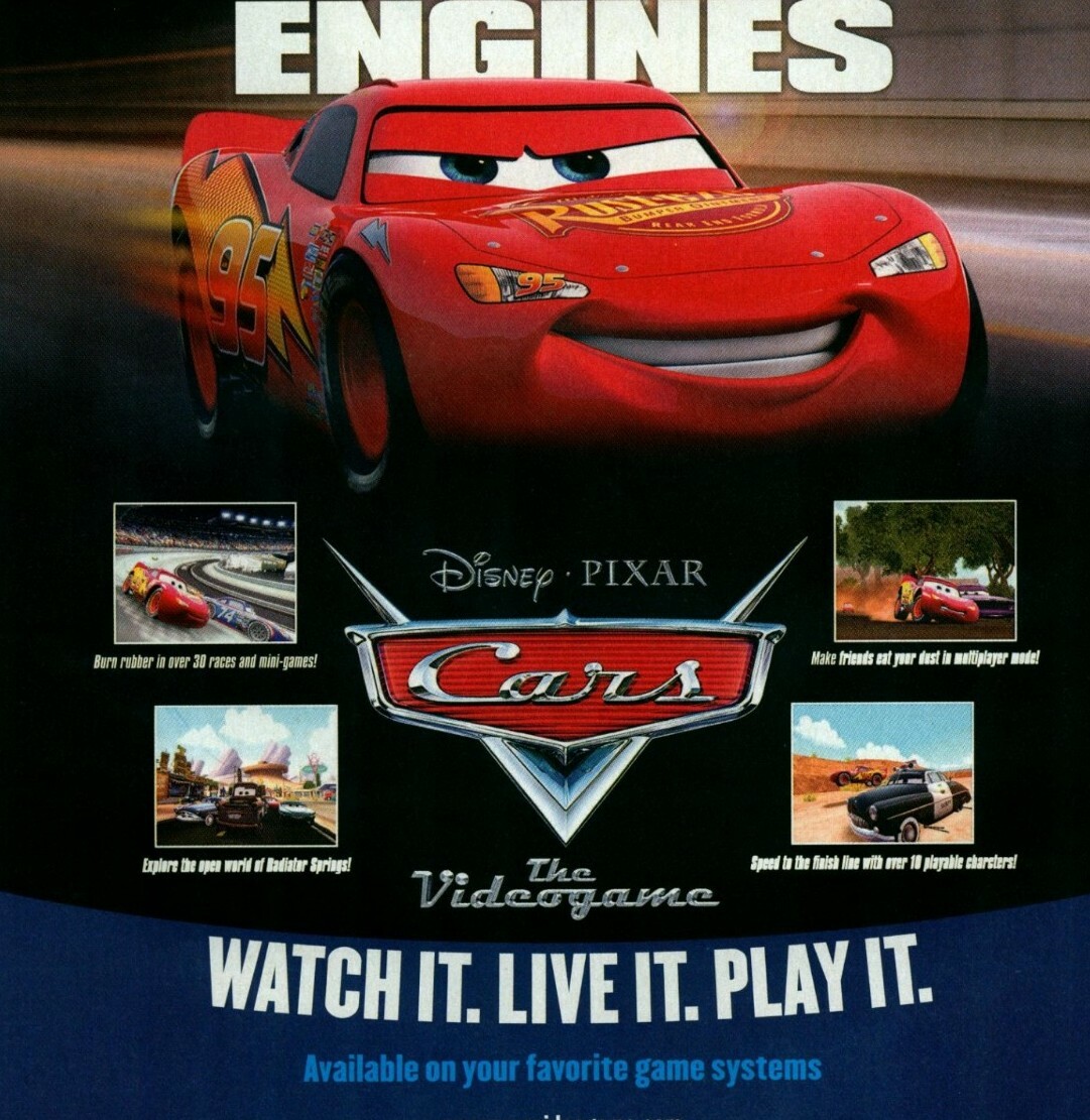 Disney•Pixar Cars (2006) - MobyGames