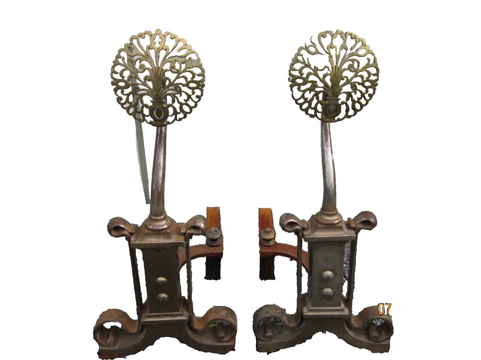 Art Nouveau Iron Architectural & Garden Antiques