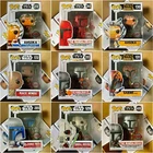 Funko Pop Star Wars : The Mandalorian, Jango Fett, Ahsoka, Sabine, Mace 1x