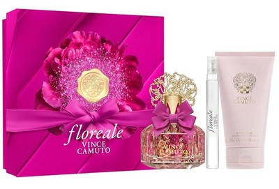 Vince Camuto Floreale for Women 3 pcs GIFT SET 3.4 oz EDP + Mini + BODY CREAM