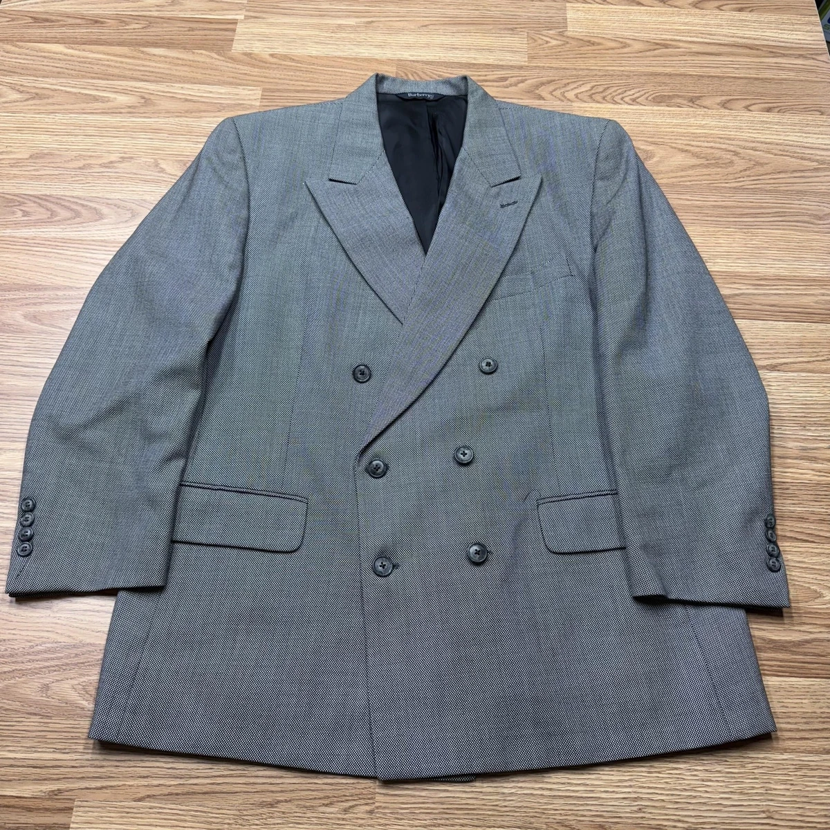 Burberry Wool Long Double-Breasted Suits & Blazers for Men for 