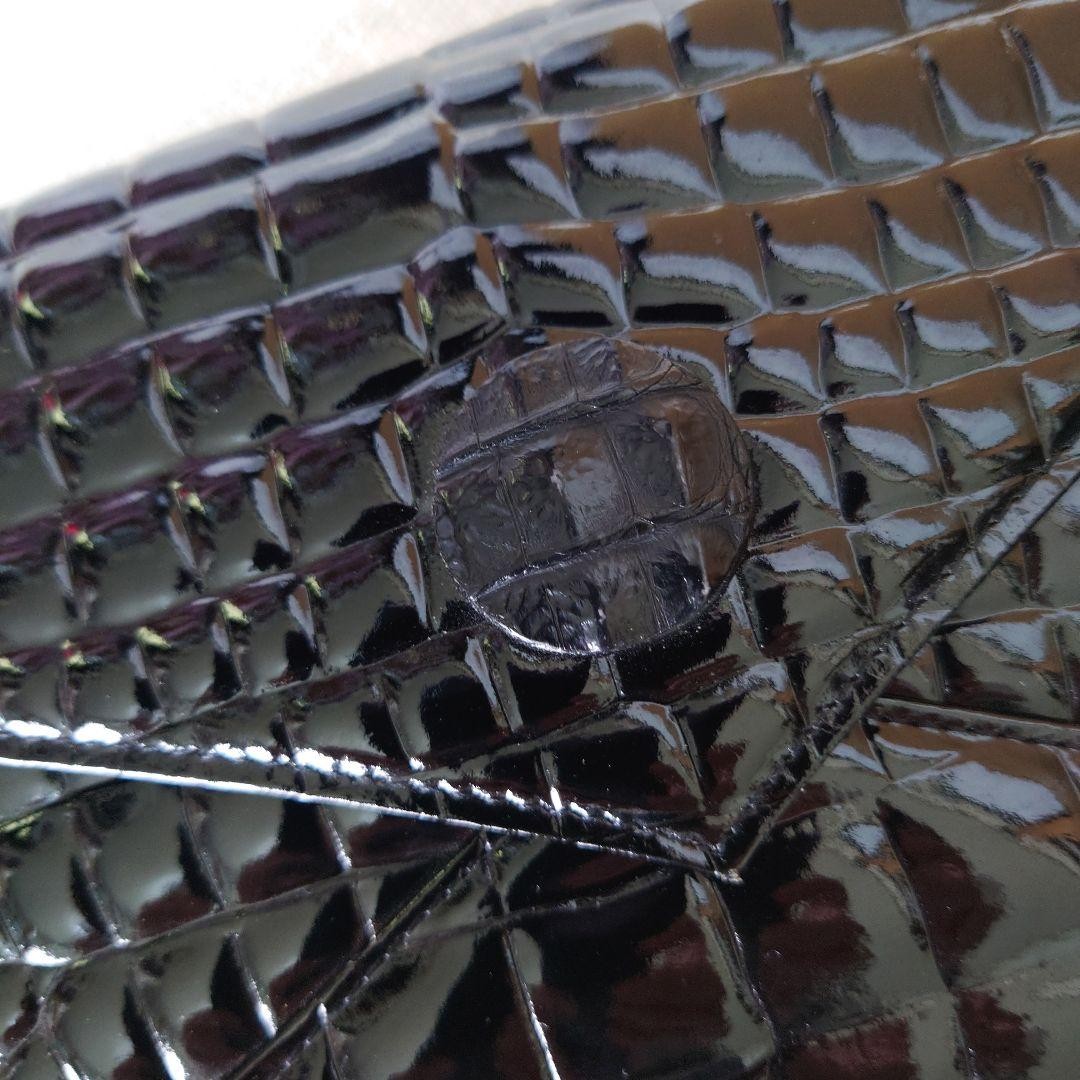 Grazie per la VENDITA YSL Yves Saint Laurent borsa pochette in rilievo coccodrillo