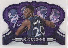 2018-19 Panini Crown Royale Purple Crystal 23/25 Josh Okogie #143 Rookie RC r7o